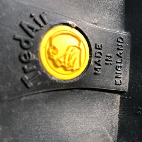 Vintage Tredaire Mary Jane Flame Hot Gothic Punk Dr Martens England 6.5 - Picture 9 of 11